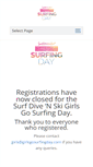 Mobile Screenshot of girlsgosurfingday.com